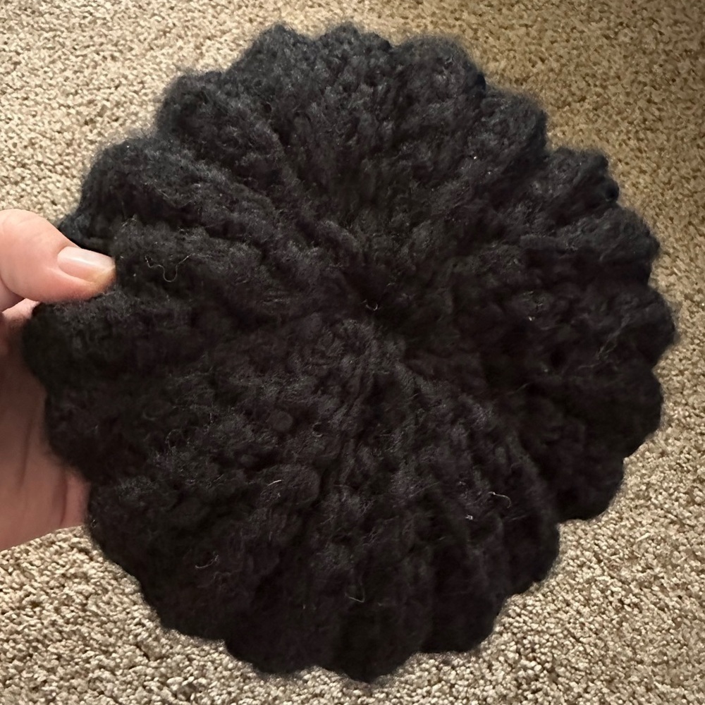 Handmade Knit Pumpkin Decor Set - Picture 7 of 8